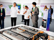 Presiden Jokowi Resmikan Implementasi Tahap II Industri Baterai EV Konsorsium LG di Batang