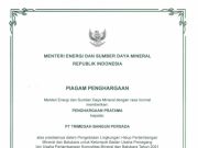 PT TBP Raih Penghargaan Pratama Kementerian ESDM, Good Mining Practices Award 2022