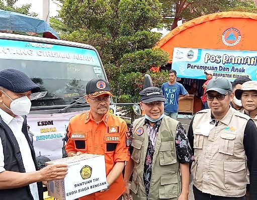 PT Gag Nikel Kirim Tim dan Bantuan untuk Korban Bencana Gempa Cianjur