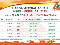 HPM Nikel Februari Terkerek Naik, Bagaimana Implementasi Jual Beli Bijih Nikel?