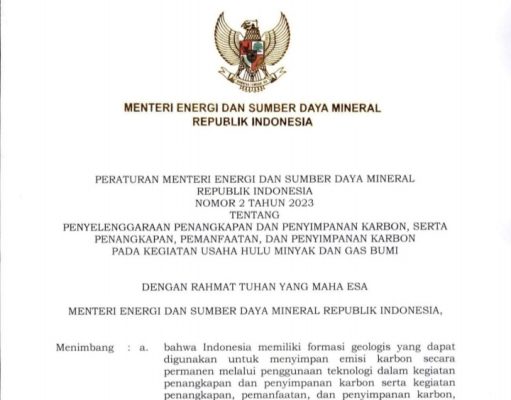 Pengelolaan Migas pun Ada Peraturan untuk Mengurangi Emisi Karbon