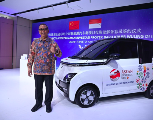 Dukung KTT ASEAN 2023, Kemensetneg Menerima 50 Unit Wuling Air EV