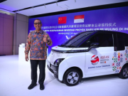 Dukung KTT ASEAN 2023, Kemensetneg Menerima 50 Unit Wuling Air EV