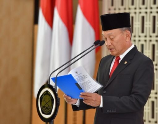 Arifin Lantik Pejabat Baru Kementerian ESDM, Jaga Integritas