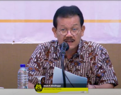 Sekretaris Ditjen Minerba Jelaskan 3 Substansi Permen ESDM Nomor 7 Tahun 2020