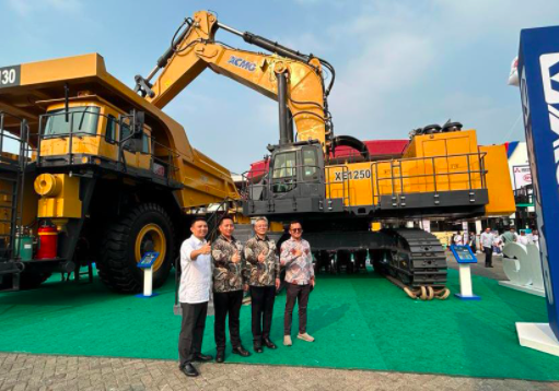 XCMG Heavy Industries Memulai Debut di Pameran Pertambangan Indonesia Terbesar Se-Asia Tenggara
