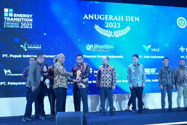 PT Vale Terima Penghargaan Anugerah DEN 2023