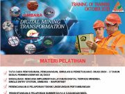 Update Kegiatan TOT APNI Oktober 2023: Program Pasca Tambang Terbaik