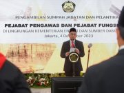 Lantik 15 Pejabat, Sekjen Kementerian ESDM Minta Jaga Integritas