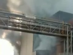 Kawasan IMIP Kembali Membara Akibat Kebakaran Smelter SMI