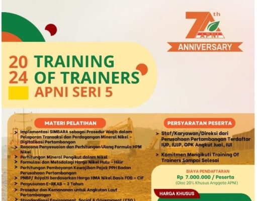 TOT APNI Kelima Bahas PNBP, Royalti Basis FOB dan CIF