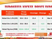 Update INPI 4 Maret 2024: NPI Naik US$2,3/dmt Harga INPI terbaru