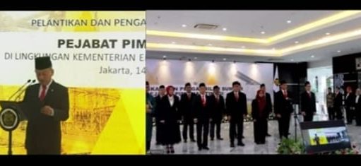 Menteri ESDM Lantik 12 Pejabat Pimpinan Tinggi dan Pratama