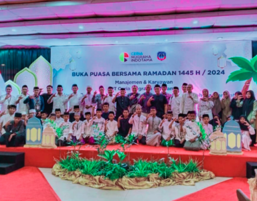 Jalin Silaturahmi, Ceria Gelar Buka Puasa Bersama Tokoh Masyarakat dan Pesantren di Kolaka Ceria Gelar Buka Puasa Bersama dengan Pemkab Kolaka, Tokoh Masyarakat, dan Pondok Pesantren. (dok. PT Ceria)