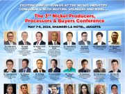 Muchtazar Ajak Pelaku Industri Ikut The 3rd Nickel Producers & Buyers Conference