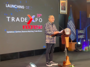 Launching TEI 2024, Mendag Optimis Lebih Dari 30 Ribu Buyers akan Hadir Menteri Perdagangan, Zulkifli Hasan saat memberi kata sambutan pada Launching Trade Expo Indonesia (TEI) 2024. (Foto : Lili Handayani/nikel.co.id)