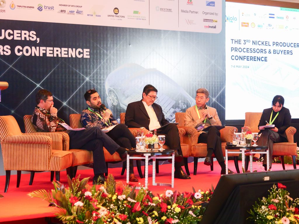The 3rd Nickel Producers, Processors & Buyers Conference di Shangri-La Hotel Jakarta. (Dok. PT Ceria Nugraha Indotama)