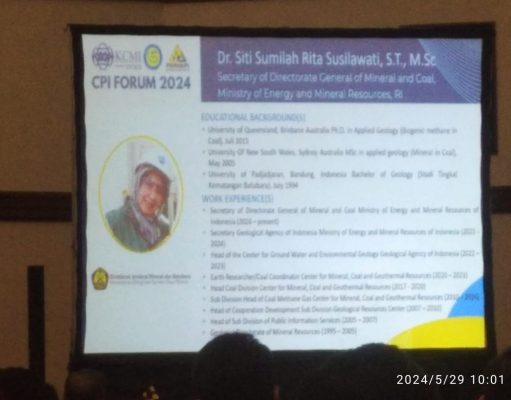 Sesditjen Minerba: CPI sangat Krusial bagi Masa Depan Mineral Indonesia
