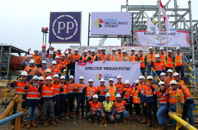 Bank Mandiri, Sulselbar, BJB dan Hatch Apresiasi Kemajuan Smelter 'Merah Putih' Ceria. (Dok. PT Ceria Nugraha Indotama) Bank Mandiri, Sulselbar, BJB dan Hatch Apresiasi Kemajuan Smelter 'Merah Putih' Ceria. (Dok. PT Ceria Nugraha Indotama)