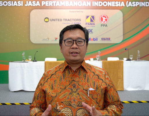 Ari Sutrisno Berharap ASPINDO Jalin Hubungan Baik dengan APNI ke Depan Ketua Umum (Ketum) Asosiasi Jasa Pertambangan Indonesia (ASPINDO) periode 2024-2027, Ari Sutrisno. (Foto: Lili Handayani/nikel.co.id)