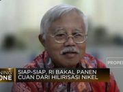 Menko Marves Sebut Hilirisasi Nikel Capai US$70 Miliar 2030, Djoko: Potensi Kita Besar