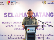 Menteri ESDM RI Tinjau Kemajuan Proyek Smelter Merah Putih Ceria, Sinyal Commisioning Menteri Energi dan Sumber Daya Mineral (ESDM) Republik Indonesia, Arifin Tasrif, saat melakukan kunjungan kerja di Proyek Strategis Nasional (PSN) & Objek Vital Nasional (Obvitnas) Smelter Merah Putih PT Ceria Nugraha Indotama (Ceria) di Wolo, Kabupaten Kolaka. (Dok. Ceria)