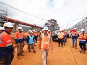 Komisi VII DPR RI Menyambut Baik Smelter Nikel Merah Putih Milik Ceria Menteri Energi dan Sumber Daya Mineral (ESDM) Arifin Tasrif di proyek smelter Merah Putih Ceria di Kecamatan Wolo, Kolaka, Sulawesi Tenggara. (Dok. Ceria)