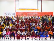 Sambut Hari Kemerdekaan, PT Obsidian Stainless Steel Serahkan Bantuan Pendidikan Bagi 100 Siswa PT Obsidian Stainless Steel (OSS) mengadakan upacara peluncuran kegiatan Bantuan Pendidikan untuk 100 Siswa tahun 2024. (dok. PT OSS)