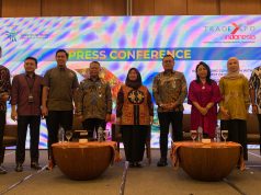 TEI ke-39 Siap Digelar, Kemendag: Peluang Perluas Jejaring Bisnis dan Ekspor ke Pasar Global Konferensi Pers TEI di Indonesia Convention Exhibition (ICE).