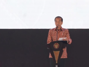Presiden Joko Widodo Buka TEI Ke-39, Dorong Ekspor dan Tingkatkan Daya Saing Produk membuka Trade Expo Indonesia (TEI) Ke-39 di Indonesia Convention Exhibition (ICE).