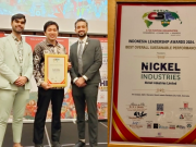 Nickel Industries Raih Penghargaan Kinerja Keberlanjutan Terbaik di ILA 2024 Nickel Industries Ltd saat menerima penghargaan pada Indonesia Leadership Awards (ILA) 2024.