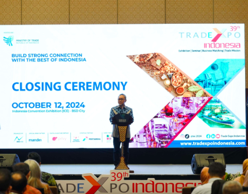 Tutup TEI ke-39, Mendag Zulkifli Hasan: Lampaui Target dengan Total Transaksi Capai US$22,73 Miliar Menteri Perdagangan (Mendag) Zulkifli Hasan saat menutup gelaran Trade Expo Indonesia (TEI) Ke-39.