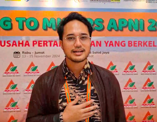Project Manager PPA: TTM APNI 2024 sangat Berkesan dan Mendulang Banyak Ilmu Baru Project Manager pada PT Putra Perkasa Abadi (PPA), Ahmad Maulana Ibrahim. (Foto: Lili Handayani/nikel.co.id)