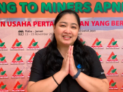 PT Anindya Bangga Terus Dukung Kegiatan APNI Khususnya Training to Miners Agnes Setiawan, Marketing Mineral PT Anindya Wiraputra Konsult. (Foto: Lili Handayani/nikel.co.id)