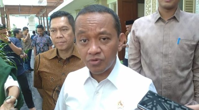 Menteri ESDM Bahlil Lahadalia.