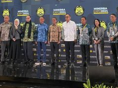 Minerba Expo 2024, Upaya KESDM Kenalkan Industri Pertambangan kepada Generasi Muda Menteri Kementerian Energi dan Sumber Daya Mineral (ESDM), Bahlil Lahadalia beserta jajaran saat pembukaan Minerba Expo 2024. (Foto: Dhita/APNI)