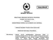 Pemerintah Resmi Bentuk Ditjen Gakkum ESDM