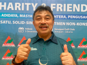 Abdul Haris Bobihoe: APNI Charity & Friendly Golf Luar Biasa Sekertaris Dewan Pimpinan Daerah (DPD) Gerindra Provinsi Jawa Barat, Abdul Haris Bobihoe. (Foto: Lili Handayani/nikel.co.id)