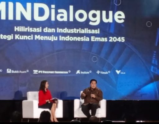 Menteri BUMN: Hilirisasi dan Industrialisasi, Kunci Masa Depan Ekonomi Indonesia