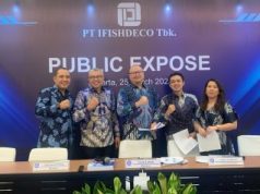 RUPS Tahunan 2025 PT Ifishdeco Tbk. Setujui Pembagian Dividen Rp25,097 Miliar Jajaran direksi PT Ifishdeco Tbk. (Dok. MNI)