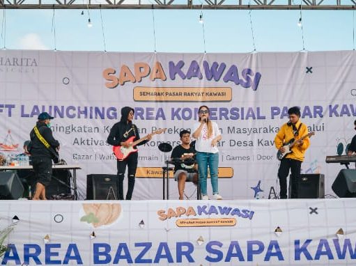 Harita Nickel Bangun SAPA Kawasi, Pusat Ekonomi Masyarakat Obi