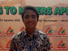 Training to Miners APNI 2025: Penguatan Kapasitas dan Hubungan Bisnis Industri Nikel Assistant Vice President Treasury PT Bank Mandiri (Persero) Tbk, Agung Ary Pringgadinata Sastrawan. (Dok. MNI)
