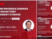 Indonesia Dorong Lokalisasi Rantai Pasok Baterai di Seminar SMM 2025