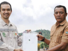 IWIP Serahkan Hasil CSR Pembangunan Jalan Desa Gemaf Sepanjang 2,6 Km