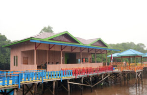 CSR IMIP Tuntaskan Pembangunan Desa Wisata Mangrove Padabaho