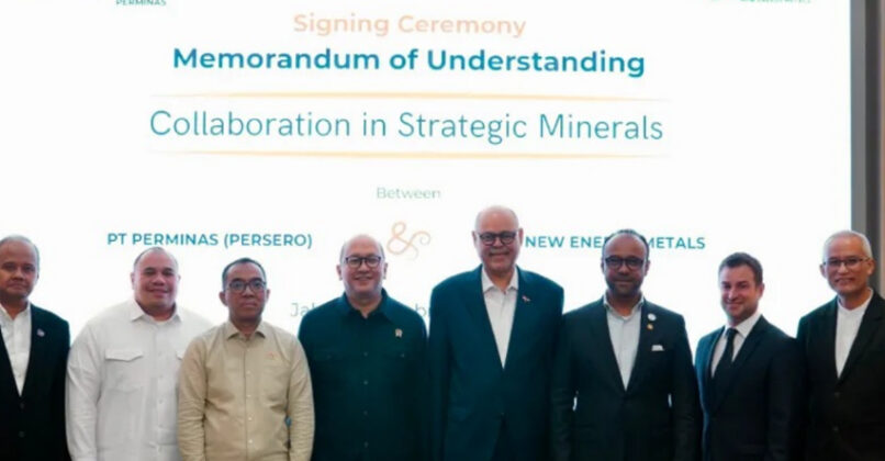 Ltj Dan Ree Perkuat Rantai Nilai Mineral Kritis, Perminas Gandeng NEM Kembangkan ...