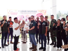 Gelar Pasar Murah Ceria Ramadan, Ceria Corp Permudah Warga Wolo Akses Sembako Terjangkau