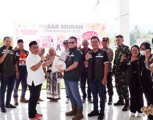 Gelar Pasar Murah Ceria Ramadan, Ceria Corp Permudah Warga Wolo Akses Sembako Terjangkau
