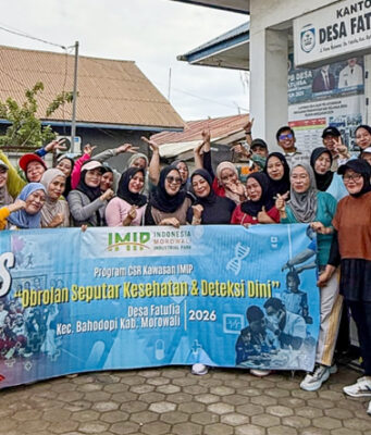 Pemeriksaan Kesehatan Gratis Bersama Huayue di Fatufia