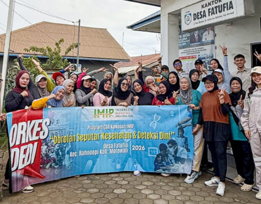 Pemeriksaan Kesehatan Gratis Bersama Huayue di Fatufia